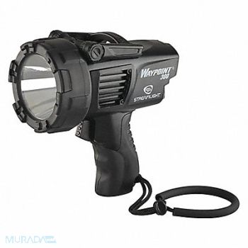 STREAMLIGHT Spotlight Polycarbonate Black 1000lm, 21XN44