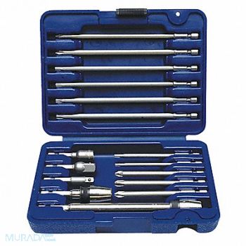 IRWIN Insert Bit Steel SAE Metric #1 1/4 Hex, 55KH91