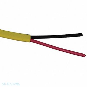 CAROL Data Cable Riser 2 Wire Yellow 1000ft, 21Y933
