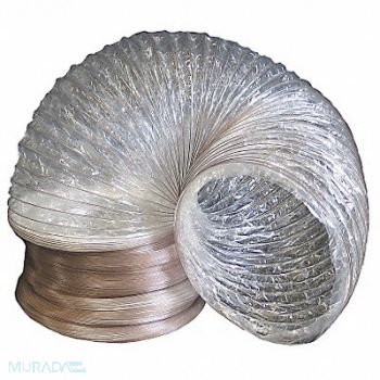 OMNITEC DESIGN INC. Flexible Duct Mylar 12 ID 25ft L, 49K257