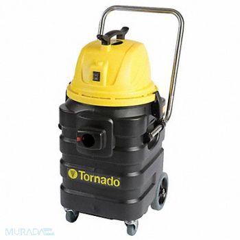 TORNADO Shop Vacuum 17 gal Plastic 114 cfm, 21YG58