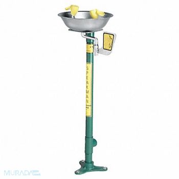 SPEAKMAN Eye/Face Wash Station Pedestal SS, 21YG61
