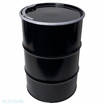 GRAINGER APPROVED Transport Drum Black 20ga 0.9mm, 21YK41