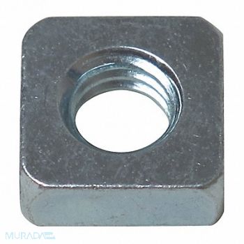 GRAINGER APPROVED Drum Nut 5/16 in Square Steel PK10, 21YK58
