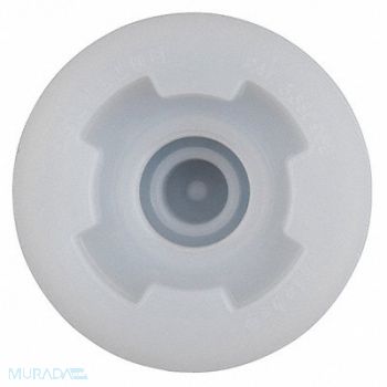 GRAINGER APPROVED Drum Plug White Polyethylene EPDM Rubber, 21YL20