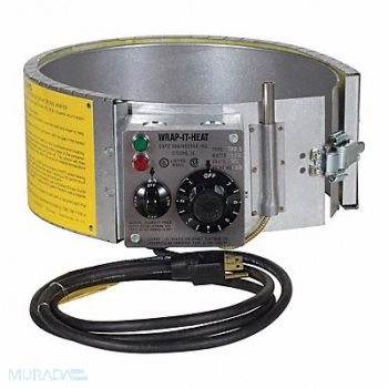 GRAINGER APPROVED Pail Heater 12.5 A 5 gal Steel, 21YL23