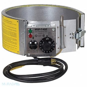 GRAINGER APPROVED Pail Heater 12.5 A 5 gal Metal, 21YL24