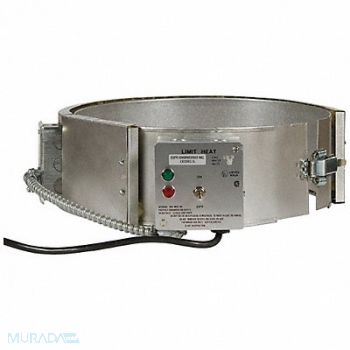 GRAINGER APPROVED Drum Heater 1.2 A 16 gal Plastic, 21YL33