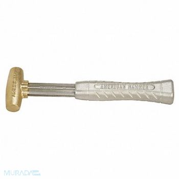 AMERICAN HAMMER Sledge Hammer 1 lb 12 In Aluminum, 21YT83