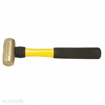 AMERICAN HAMMER Sledge Hammer 1-1/2 lb 12 In Fiberglass, 21YT90