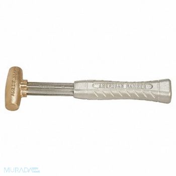 AMERICAN HAMMER Sledge Hammer 1 lb 12 In Aluminum, 21YU10