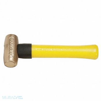 AMERICAN HAMMER Sledge Hammer 1 lb 9-1/2 In Fiberglass, 21YU16