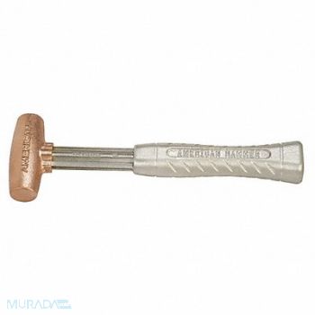 AMERICAN HAMMER Sledge Hammer 1-1/2 lb 12 In Aluminum, 21YU36