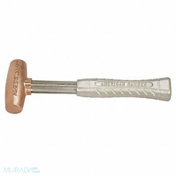 AMERICAN HAMMER Sledge Hammer 2 lb 12 In Aluminum, 21YU37