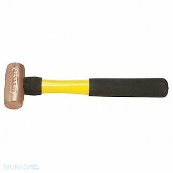 AMERICAN HAMMER Sledge Hammer 2 lb 12 In Fiberglass, 21YU43