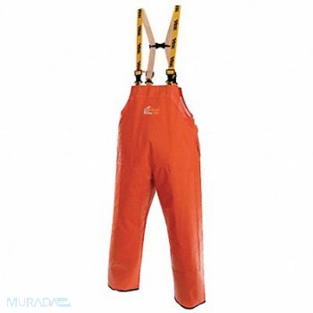 VIKING G5394 Rain Bib Overall Unrated Orange XL, 21Z050
