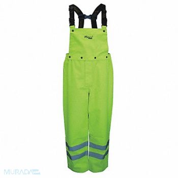 VIKING G5395 Rain Bib Overall Class E Yellw/Green XL, 21Z077