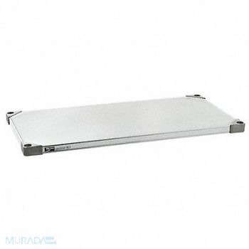 METRO Solid Shelf 24 inx1 1/2 inx60 in PK4, 21Z589