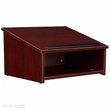 OKLAHOMA SOUND Tabletop Lectern Mahogany 13-3/4 H, 415M75
