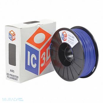 LULZBOT ABS Filament Blue 3mm 1kg Reel, 221X68
