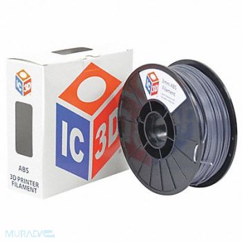 LULZBOT ABS Filament Grey 3mm 1kg Reel, 221X70