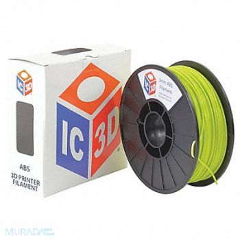 LULZBOT ABS Filament Green 3mm 1kg Reel, 221X71