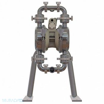 VERSA-MATIC DblDiaphPmp FNPT PTFE/SSteel 1/2in 86gpm, 22A406