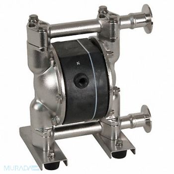 DAYTON DblDiaphPmp FNPT Hytrel/SStl 1/4 14gpm, 22A602