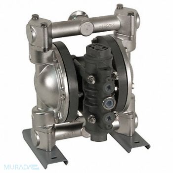 DAYTON DblDiaphPmp FNPT PTFE/SSteel 1/4in 32gpm, 22A605