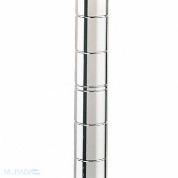 METRO Wire Shlf Pst 75 inx1 in Splt Slv PK2, 22A713