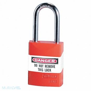 MASTER LOCK Lock Label 1 inx5 in Vinyl PK50, 22A864