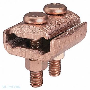 BURNDY Connector Copper Overall L 2in, 22C002