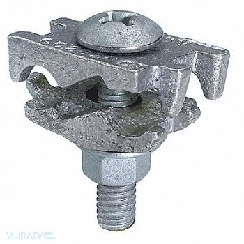 BURNDY Grounding Connector Copper Over L 2.20in, 22C003