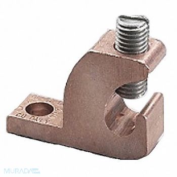 BURNDY MechConn Copper #10 Slotted PK10, 22C010