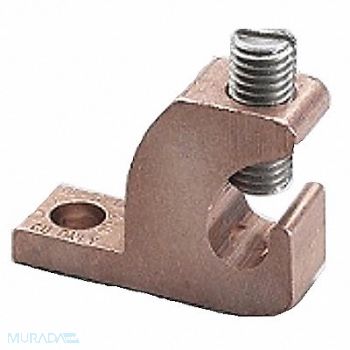 BURNDY MechConn Copper #10 Slotted PK 10, 22C011