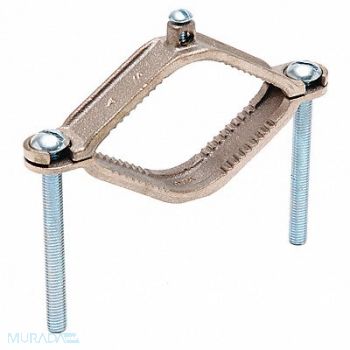 BURNDY Connector Bronze Overall L 4.13in, 22C024