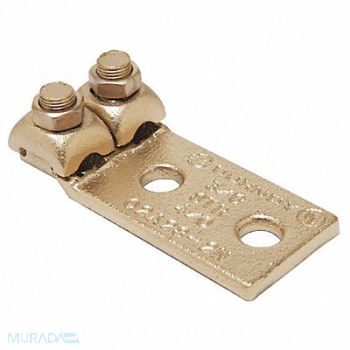 BURNDY MechConn Copper 1/2 in Hex, 22C120