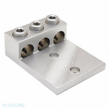 BURNDY MechConn Aluminum 1/2 in Slotted, 22C205