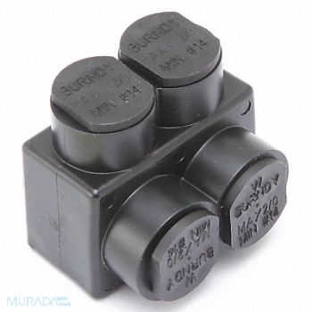 BURNDY InsulMultitapCon Unplated 14 AWG 2/0 AWG, 22C265