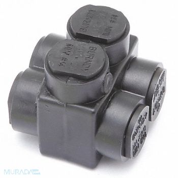 BURNDY InsulMultitapCon Unplated 14 AWG 2/0 AWG, 22C267