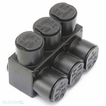 BURNDY InsulMultitapCon Unpltd 10 AWG 250 kcmil, 22C279