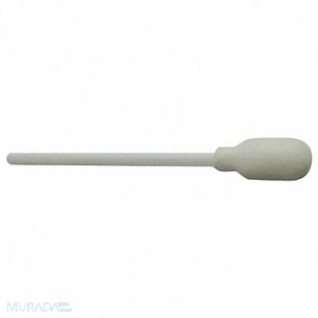 LAB SAFETY SUPPLY Swab Foam Rigid Tip PK100, 22CW68