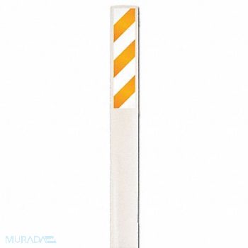 GRAINGER APPROVED Flexible Marker Stake Fbrgls Org/Wht/Wht, 22CX93