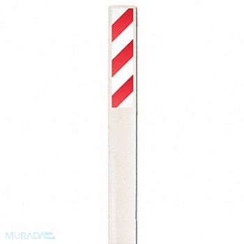 GRAINGER APPROVED Flexible Marker Stake Fbrgls Red/Wht/Wht, 22CX94