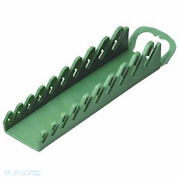 SK PROFESSIONAL TOOLS Green Wrench Rack Plastic, 22DK65