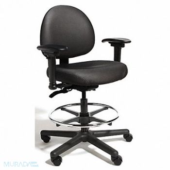 CRAMER Intensive 24/7 Chair Black 24-34 Seat Ht, 22F038