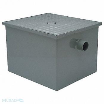 ZURN Grease Interceptor Trap 24-5/8 In L, 22F421