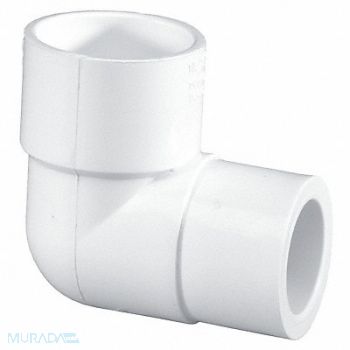 GRAINGER APPROVED 90 Reducing Elbow 3/4 x 1/2 in PVC, 22FL33