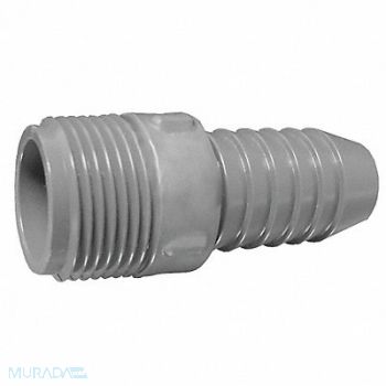 GRAINGER APPROVED Male Adapter 2 in Insert x MNPT Gray, 22FN33