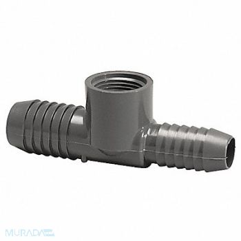 GRAINGER APPROVED Adapter Reducing Tee 1 x 3/4 x 1 in, 22FN58